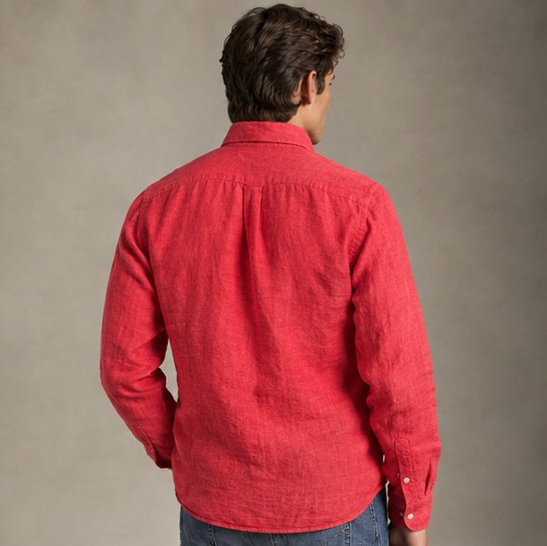 Chemise classique Ralph Lauren en lin