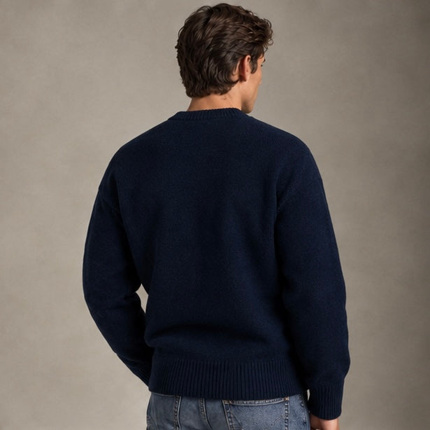 AMI pull bleu marine