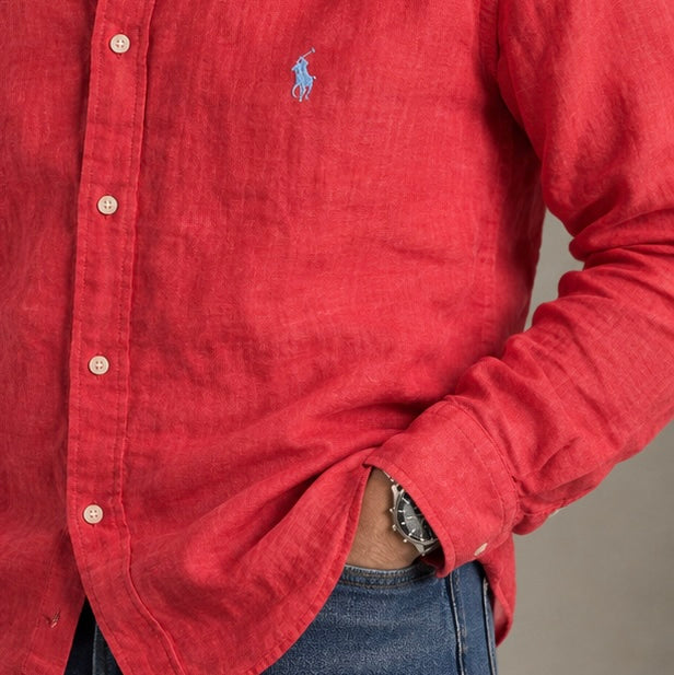 Chemise classique Ralph Lauren en lin